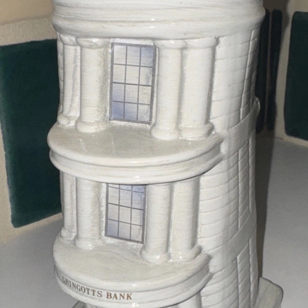 Gringotts Bank White Collectible Toy Building - Kids Toys